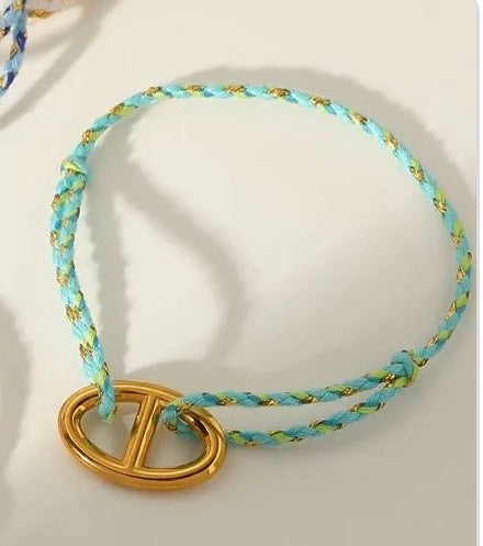 Bracelet maille marine